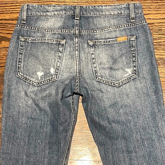 Women's Easy High Water Distressed Denim Joes Jeans Size 25 - Picture 4 of 7